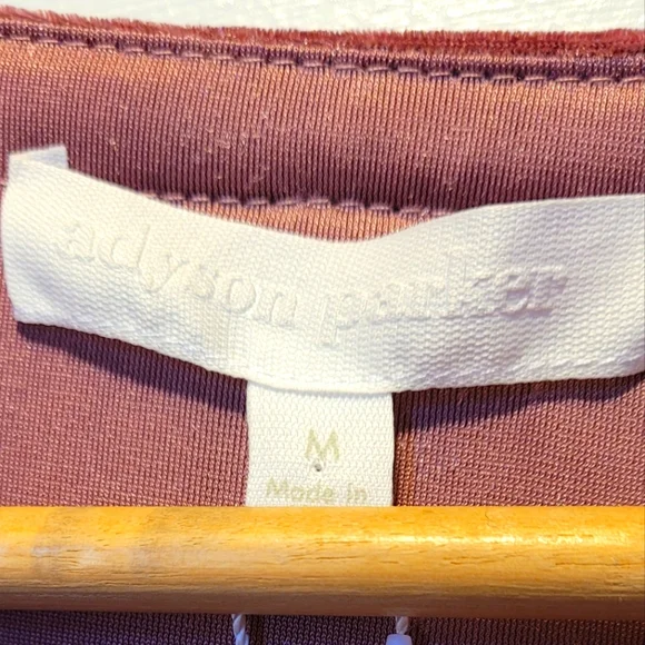 ❤️❤️ Addison Parker Blush Velvet Dress-Nordstrom - Picture 3 of 9